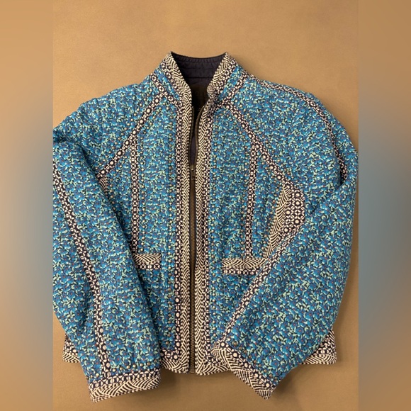 J. Crew Collection Floral Quilted Jacket 6 - Picture 2 of 7